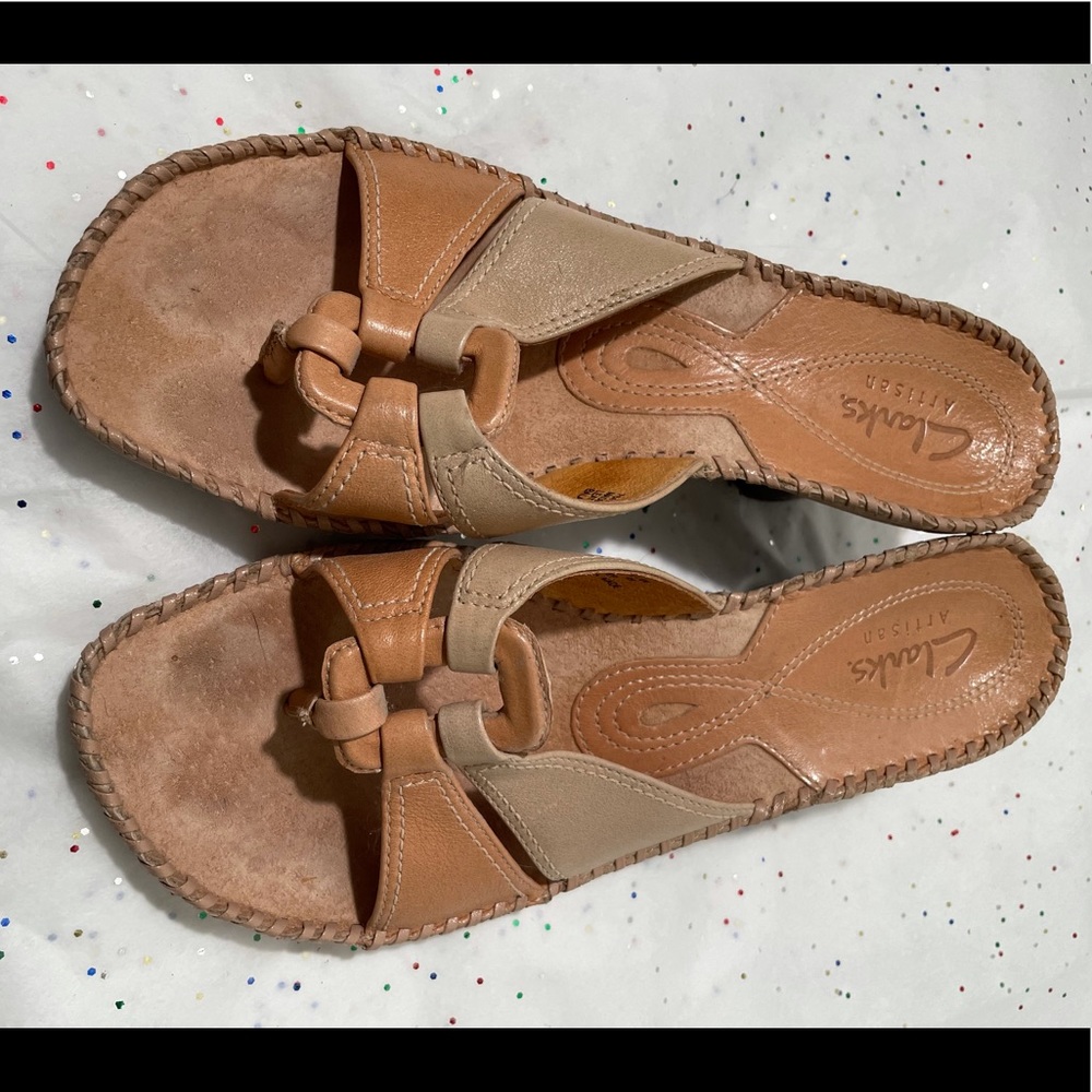 Clarks Mules size 7M